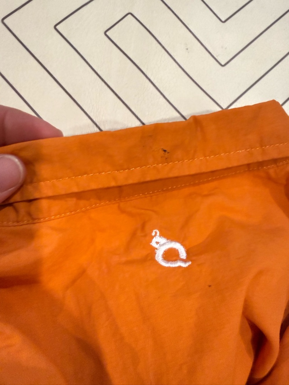 Blue Quail Burnt Orange Ranch Button Down - Picture 14 of 14